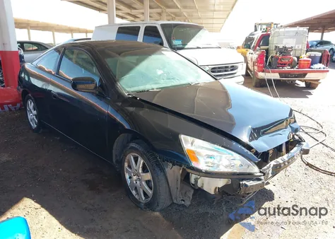 2005 Honda Accord 3.0 Ex из США, поврежденный, VIN 1HGCM826X5A006506